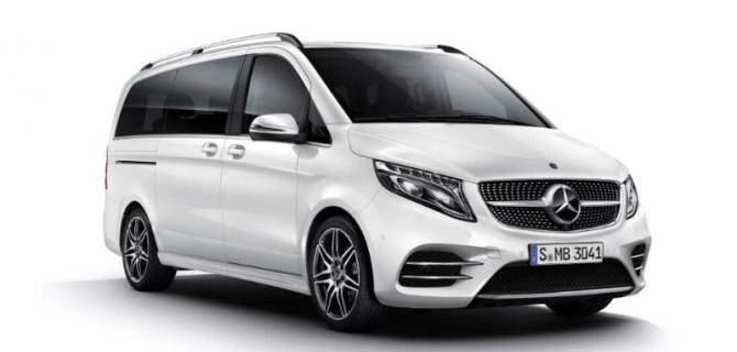 В России начаты продажи Mercedes-Benz V-Кlasse с опциями от AMG