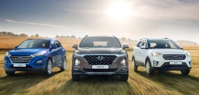 Кроссоверы Hyundai в АВИЛОН. С тобой заодно.