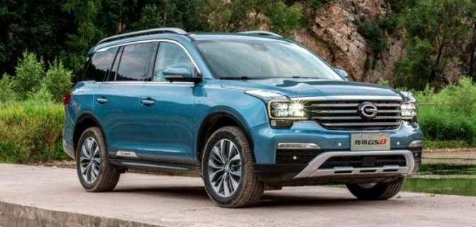 Названа дата российской презентации внедорожника GAC GS8