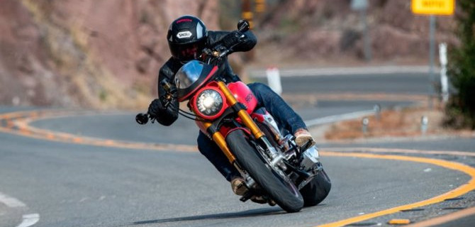 Киану Ривз представил свой новый мотоцикл