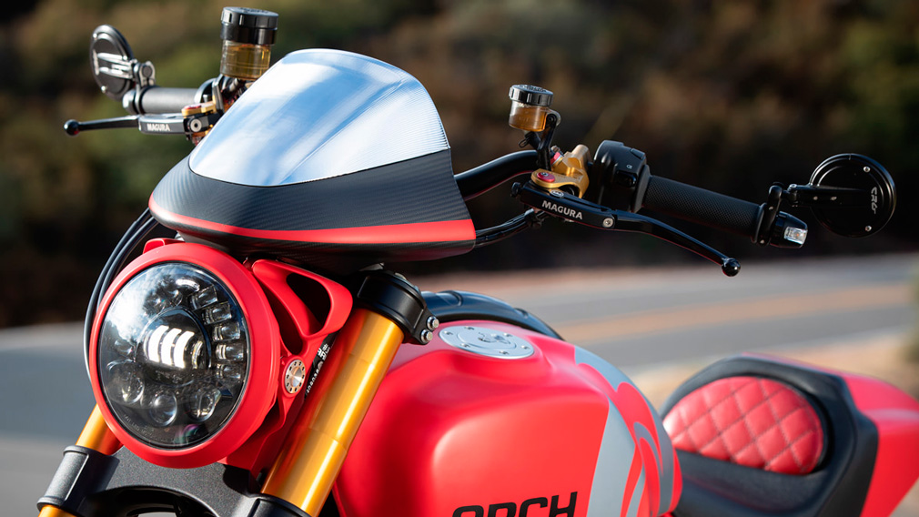 Киану Ривз представил свой новый мотоцикл ривз 4