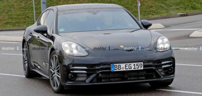 В Германии замечен новый Porsche Panamera