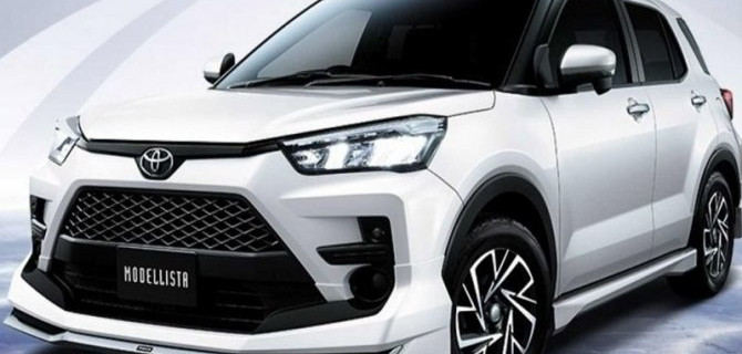 Кроссовер Toyota Raize получил тюнинг-пакеты