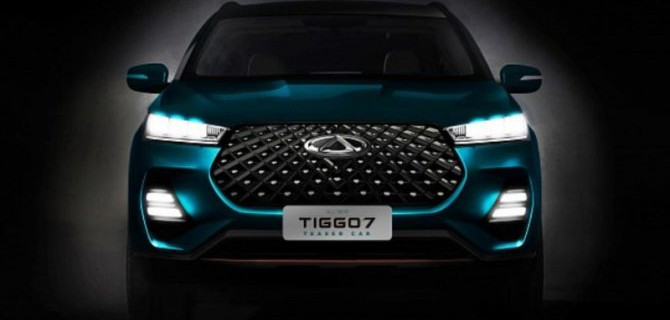 Показаны первые фото обновлённого Chery Tiggo 7