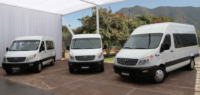 В России испытываются три JAC Sunray