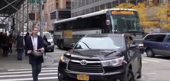 В США придуман клаксон для пешеходов