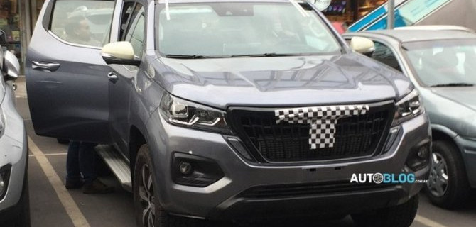 Скоро будет представлен пикап от Peugeot и Changan