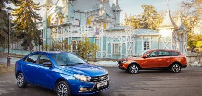 Lada Vesta получила новые варианты окраски