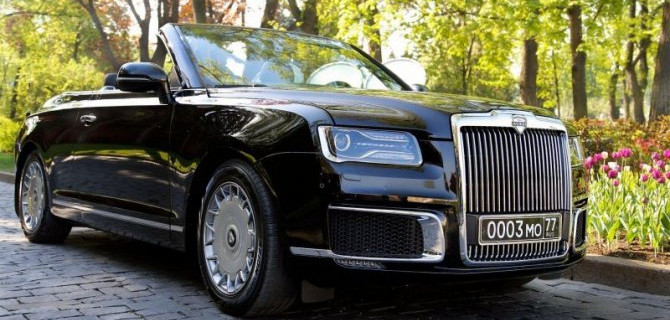 Aurus: кабриолет будет выпускаться серийно, а минивэн с внедорожником покажут через год