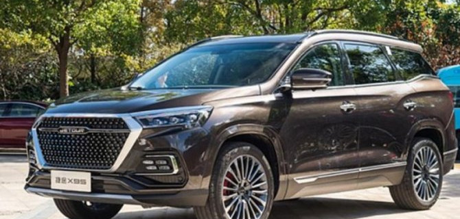 В Chery назвали дату начала продаж кроссовера Jetour X95