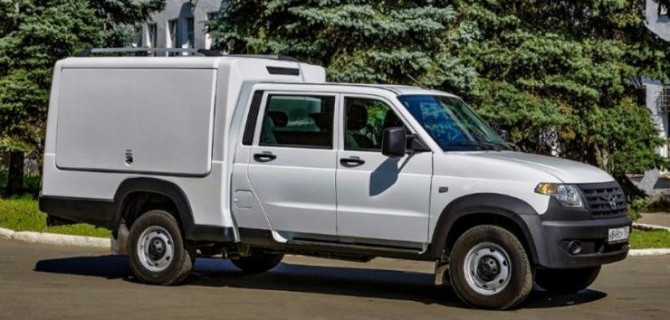 «УАЗ Профи» получил практичный фургон