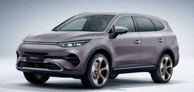 Фирма BYD показала новый кроссовер