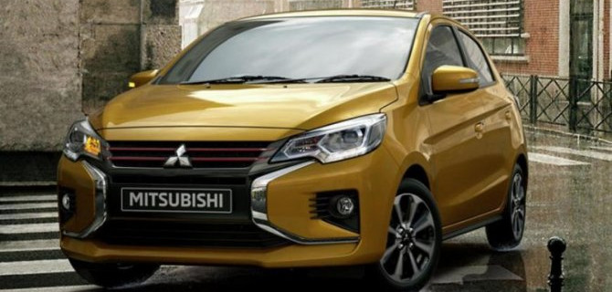 В интернете показали новый Mitsubishi Mirage