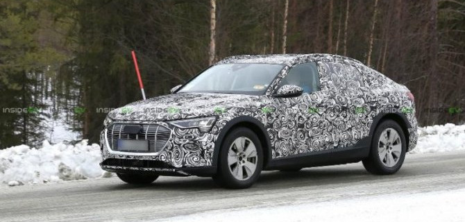 Серийный Audi e-Tron Sportback покажут в Лос-Анджелесе