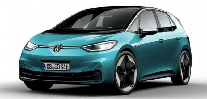 Показан электромотор для Volkswagen ID.3