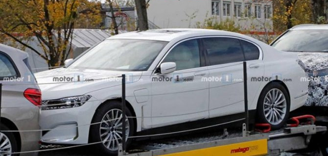 В Германии испытывается BMW i7 - первые фото