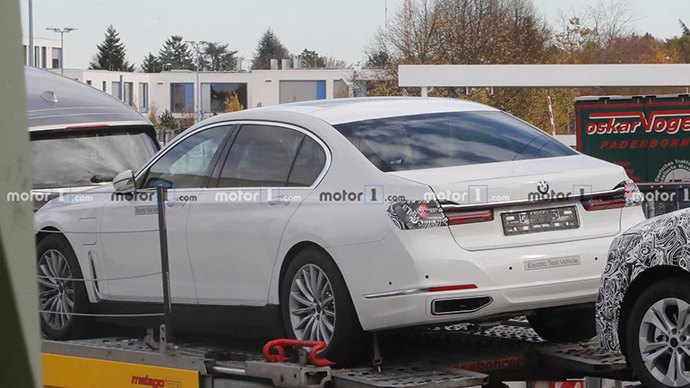 В Германии испытывается BMW i7 - первые фото бмв 2