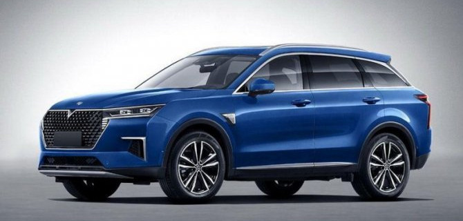 В Китае показан новый кроссовер Venucia