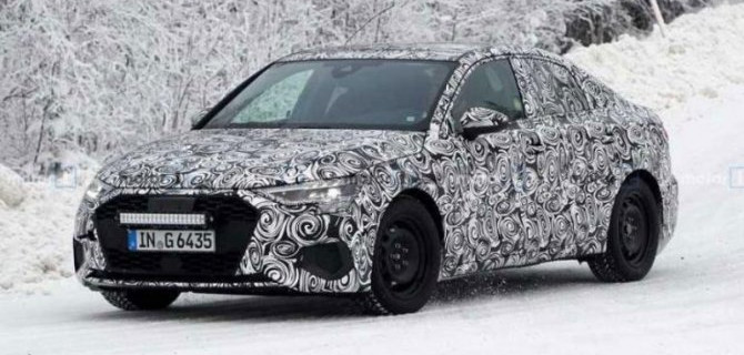 В Швеции испытывают новый Audi A3