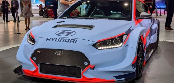 Лос-Анджелес — 2019: Hyundai представил среднемоторный спорткар