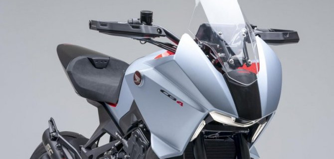Представлен концептуальный нейкед-байк Honda CB4X