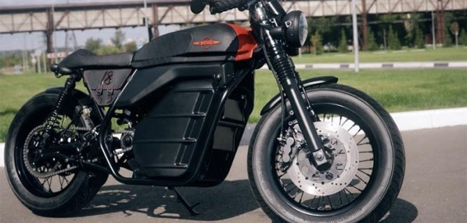 Концерн «Калашников» показал новый электроцикл «Иж»