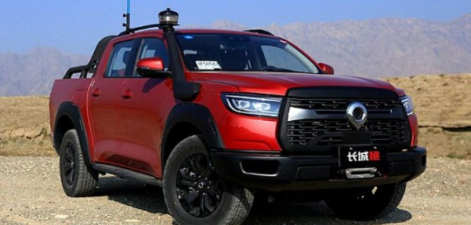 Гуанчжоу-2019: показана экстремальная версия пикапа Great Wall Pao