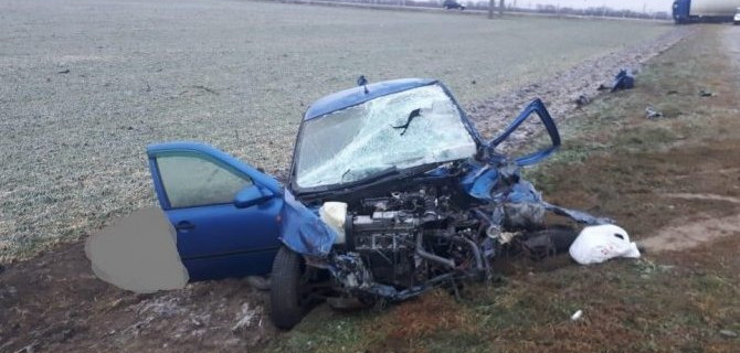 Водитель «Лады» погиб в ДТП с грузовиком на Ставрополье