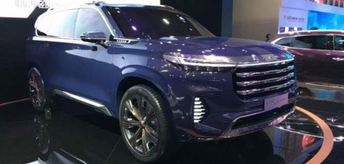Гуанчжоу-2019: представлен премиальный концепт-кар Exeed VX