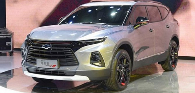 Гуанчжоу-2019: представлен 7-местный Chevrolet Blazer