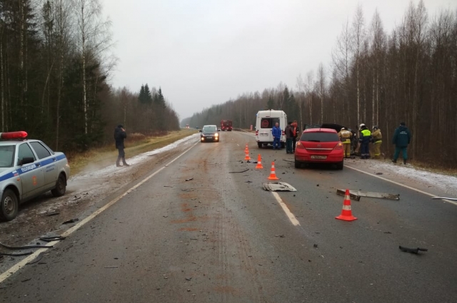 Три человека пострадали в ДТП в Тверской области (2)