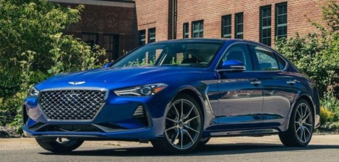 Седан Genesis G70 получит новый мотор