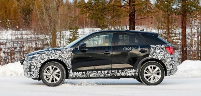 На тесты выехал обновлённый Audi Q2