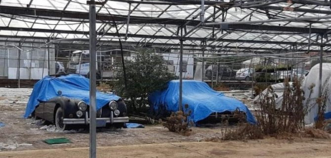 В Великобритании найдена коллекция старых «Ягуаров»