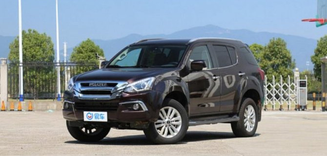 Начаты продажи обновлённого внедорожника Isuzu MU-X