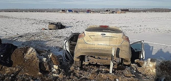 В ДТП в Башкирии погиб пассажир иномарки