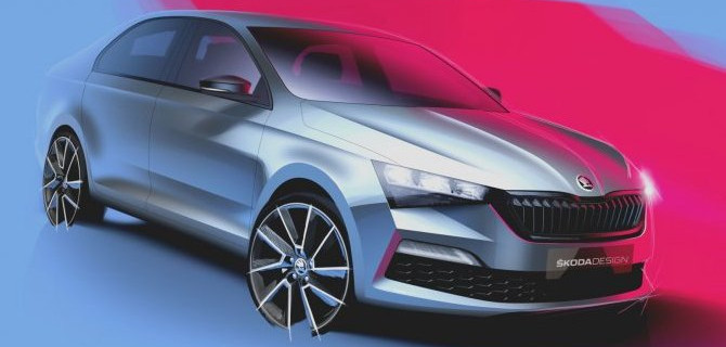 Новый ŠKODA RAPID: воплощение нового языка дизайна марки