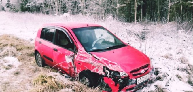 Два человека пострадали в ДТП на трассе «Кола»