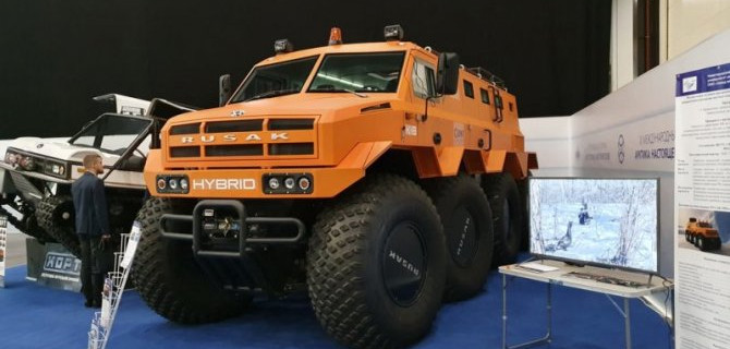 «Русак» — новый отечественный вездеход для работы на обоих полюсах