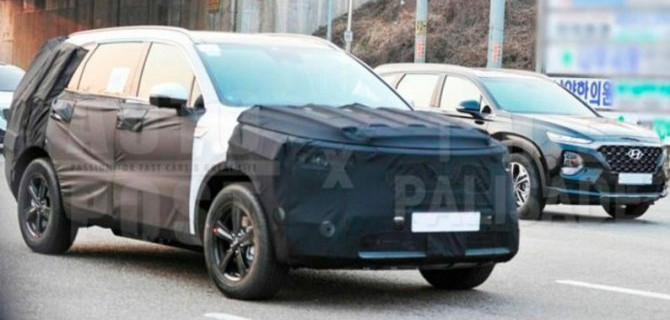 Интерьер нового KIA Sorento почти лишился камуфляжа