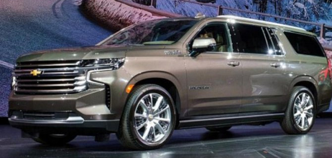 Представлены обновлённые Chevrolet Tahoe и Chevrolet Suburban