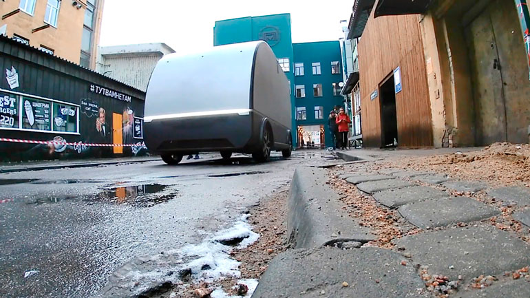 В Санкт-Петербурге испытывается грузовой беспилотник питер шатл 2