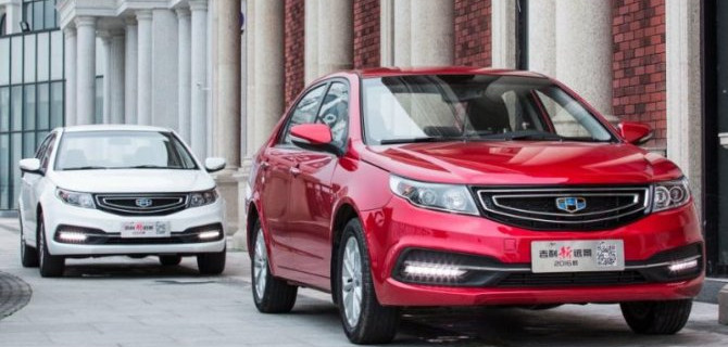 Обновлён седан Geely Vision