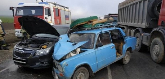Два человека пострадали в ДТП на «Тавриде»