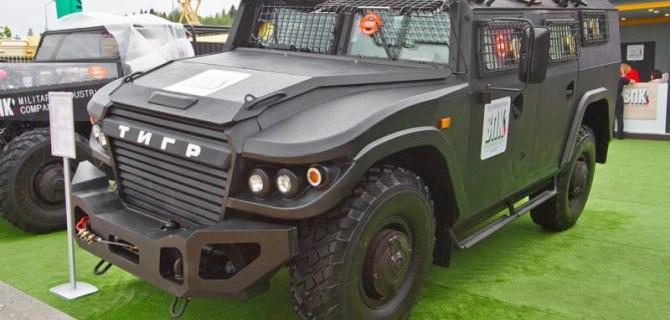 Обновлён бронеавтомобиль «Тигр»