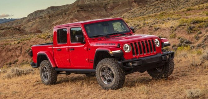 Пикап Jeep Gladiator запатентован в России