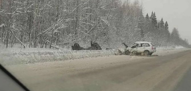 Три человека погибли в ДТП в Пермском крае