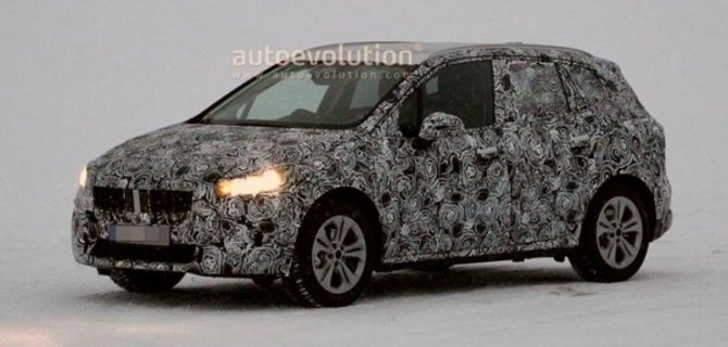 Начались испытания нового BMW 2-Series Active Tourer