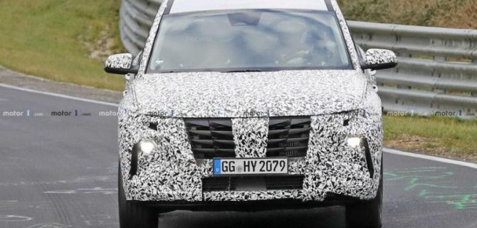 На «Нюрбургринге» замечен новый Hyundai Tucson