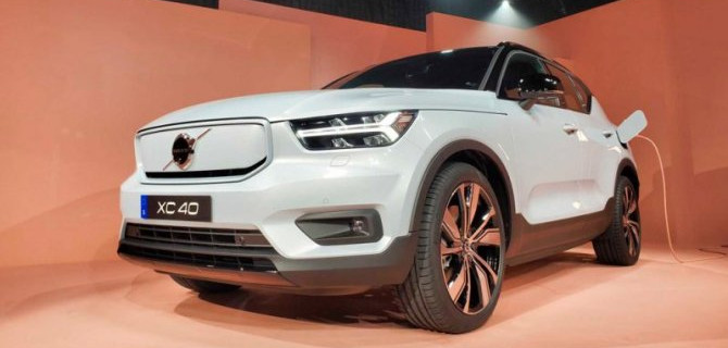 Электрокроссовер Volvo появится в России в 2021 году